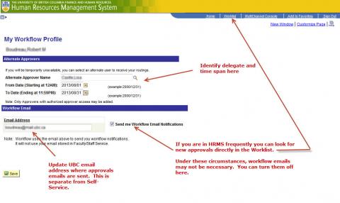 Workflow delegation