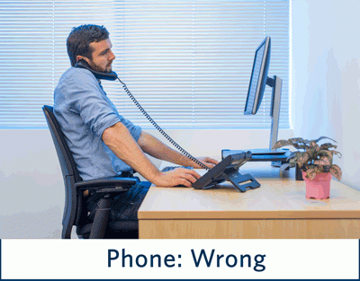 Phone craddling