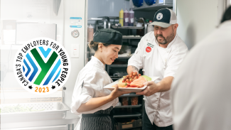 Chef apprentices at UBC