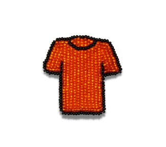 Orange Shirt Day lapel pin