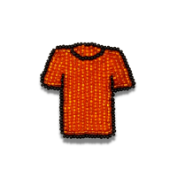 Orange Shirt Day lapel pin